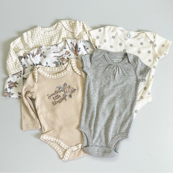 5 pcs. 0-3 months bodysuit baby girl infant - Picture 6 of 6